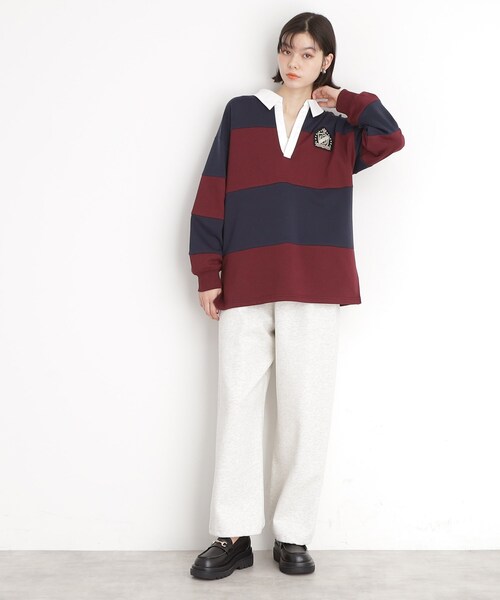 THE SHOP TK tシャツ ラガーシャツ/洗濯機OK レディース : ZOZOTOWN