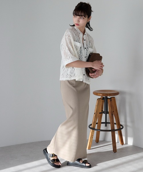 クロップドレースシャツ クロップドレースシャツ | シャツ＆ブラウス | YANUK ONLINE STORE