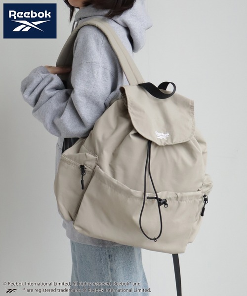 Reebok ドロストリュック Reebok×CIAOPANICTYPY】ナイロンドロストポケットバックパック