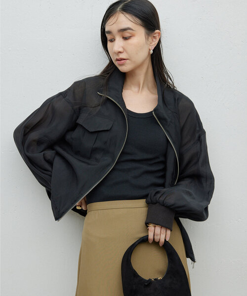 COLLAGE GALLARDAGALANTE ジップアップブルゾン FREE COLLAGE GALLARDAGALANTE 「COLLAGE GALLARDAGALANTE」 ジップ