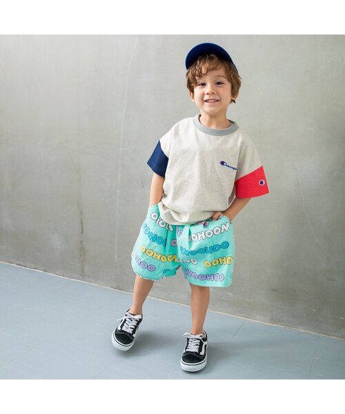 tシャツ 「別注」チャンピオンクレイジーロゴTシャツ キッズ 子供服 男の子 女の子 | Champion | 03