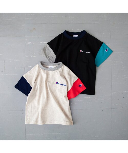 tシャツ 「別注」チャンピオンクレイジーロゴTシャツ キッズ 子供服 男の子 女の子 | Champion | 05
