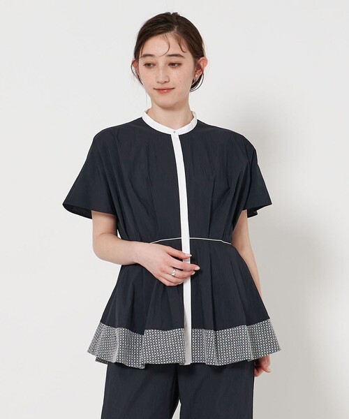 UNITED ARROWS｜エンブロイダリー ドルマンスリーブ ブラウス