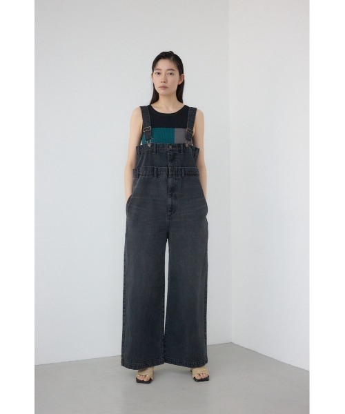 PLUS（AZUL BY MOUSSY） サロペット オーバーオール 「PLUS」オーバー 