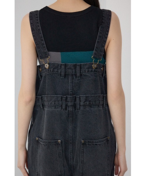 PLUS（AZUL BY MOUSSY） サロペット オーバーオール 「PLUS」オーバー 