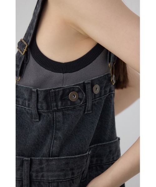 PLUS（AZUL BY MOUSSY） サロペット オーバーオール 「PLUS」オーバー