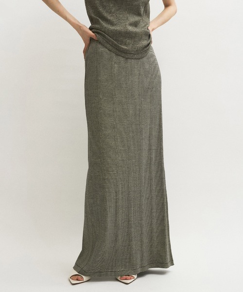専用 Miller for ADAM ET ROPE’別注Skirt ADAM ET ROPE'｜【Miller for ADAM ET ROPE'】別注ベロアSKIRT