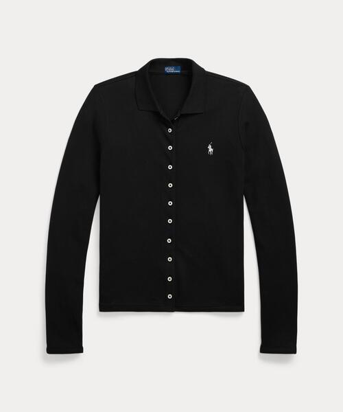 POLO RALPH LAUREN ブラウス シャツ ボタンドプラケット ロング