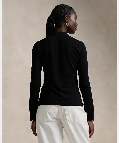 POLO RALPH LAUREN ブラウス シャツ ボタンドプラケット ロング