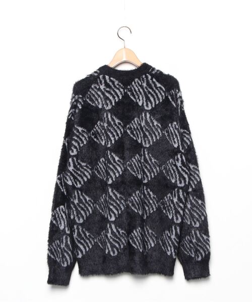 HUF（ハフ） ニットカーディガン L ブラック メンズ : ZOZOTOWN Yahoo