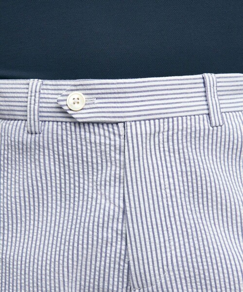 BROOKS BROTHERS スラックス ストレッチコットン シアサッカー