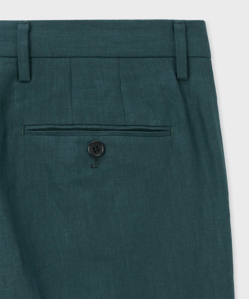 Paul Smith（ポール・スミス） パンツ リネン テーパードトラウザーズ