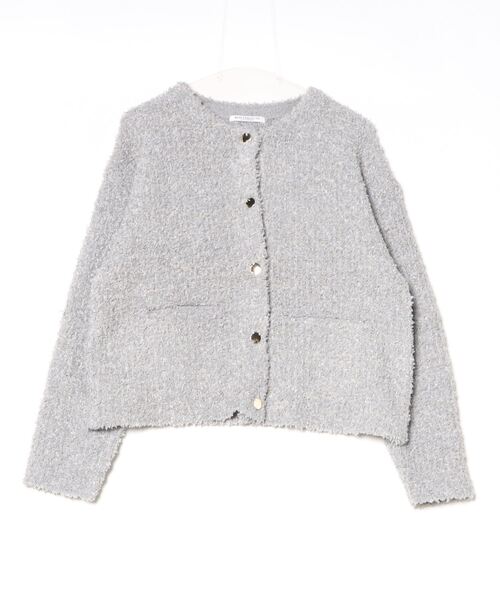 「BEAUTY&YOUTH UNITED ARROWS」 ニットカーディガン FREE グレー レディース