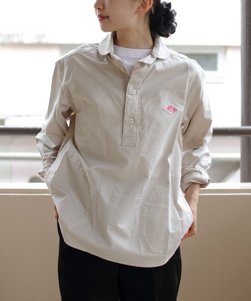 Danton 「DANTON」 長袖シャツ 44 ナチュラル メンズ : ZOZOTOWN