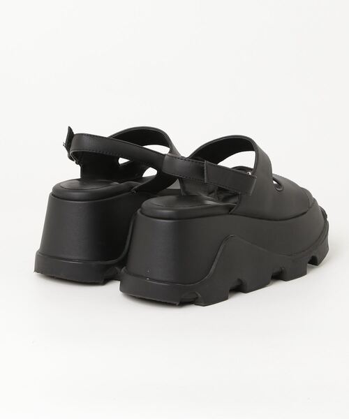 CHARLES & KEITH ツイードフラットミュール36 ルーシュド ボウヒールミュール - Black Textured | CHARLES