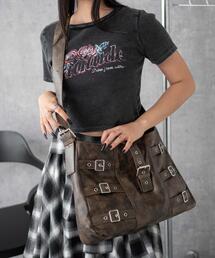 ショルダーバッグ バッグ WEGO/ベルトデザインBIGショルダー レディース｜ZOZOTOWN Yahoo!店