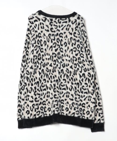 HUF ヒョウ柄 カーディガン Mサイズ HUF ハフ Snow Leopard Cardigan カーディガン ヒョウ柄 長袖