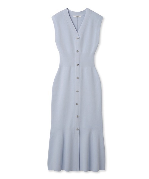 SNIDEL（スナイデル） ニットワンピース ONE SIZE ネイビー レディース