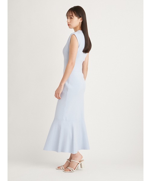 SNIDEL（スナイデル） ニットワンピース ONE SIZE ネイビー レディース