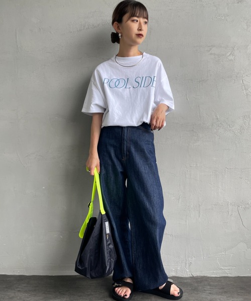 tシャツ 「THE SHINZONE/ザ シンゾーン」 POOL SIDE バックプリントTシャツ レディース THE SHINZONE tシャツ 「THE SHINZONE/ザ シンゾーン」 POOL