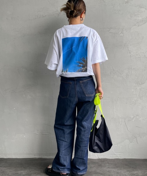 tシャツ 「THE SHINZONE/ザ シンゾーン」 POOL SIDE バックプリントTシャツ レディース THE SHINZONE tシャツ 「THE SHINZONE/ザ シンゾーン」 POOL
