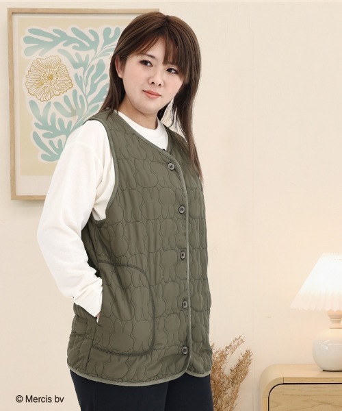 ミモザ】muuet 完売品 ミュエット キルティング ベスト ミモザ様専用