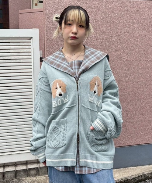 Candy Stripper（キャンディーストリッパー） ニット セーター TWIN