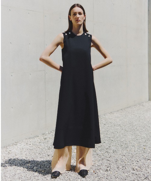 23SS✨️美品 ADORE アドーア ドライタッチWクロスワンピース 38 ドライタッチクロスワンピース（5315140416） | ADORE