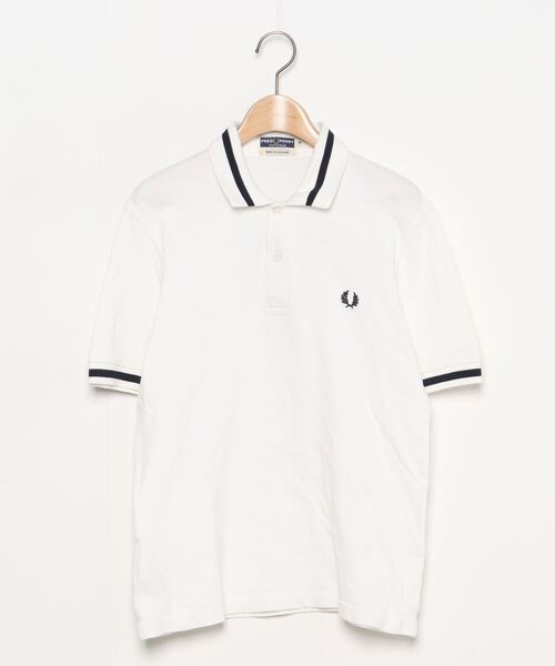 FRED PERRY 「FRED PERRY」 半袖ポロシャツ 38 ホワイト メンズ