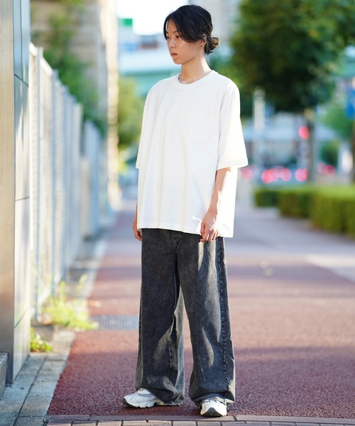THE MILES ワイドパンツ パンツ カットワイドパンツ メンズ レディース