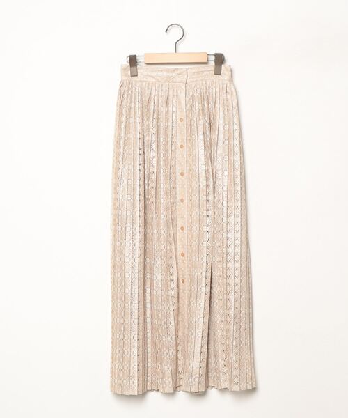 LILY BROWN（リリーブラウン） プリーツスカート FREE ベージュ