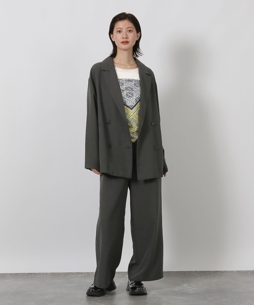 LAKOLE（ラコレ） ジャケット テーラードジャケット ダブルテーラード