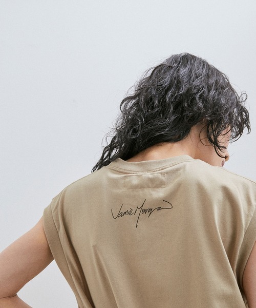 「JANE SMITH / JOHN SMITH」 ノースリーブトップス S ホワイト レディース_画像8