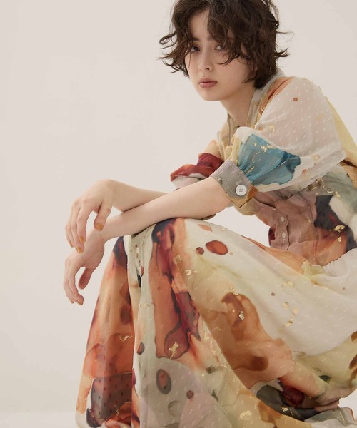 【完売品】ameri vintage ドレス　ワンピース Ameri VINTAGE - アメリヴィンテージ ワンピース ドレスの通販