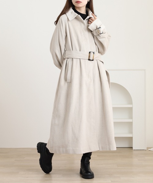 FUNALIVE（ファンアライブ） ステンカラーコート コート ステンカラー