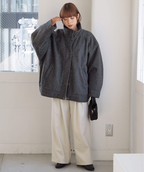 theredthread クラスプバルーンブルゾン アウター トップス 長袖 中古・古着通販】THEREDTHREAD (ザレッドスレッド) S clasp balloon