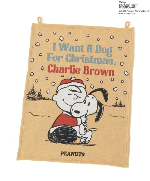 PEANUTS インテリア 「PEANUTS×BAYFLOW」タペストリーS2025X'mas