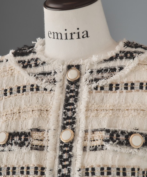 「emiriawiz」 半袖ワンピース SMALL ホワイト レディース_画像3