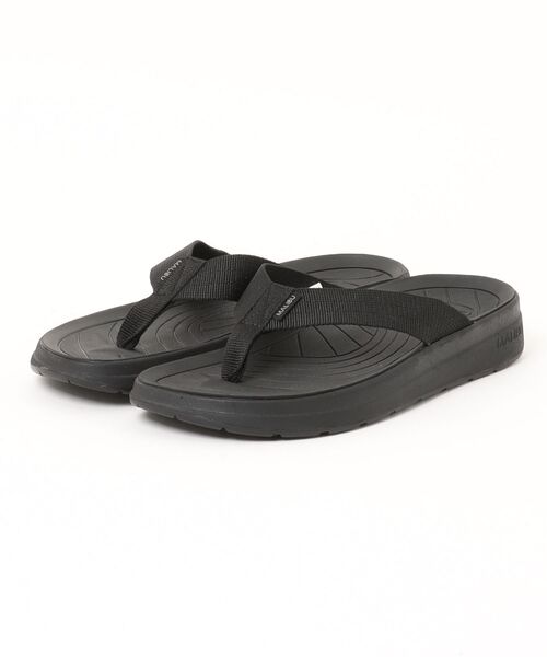 「MALIBU SANDALS」 ビーチサンダル 8 ブラック メンズ_画像2