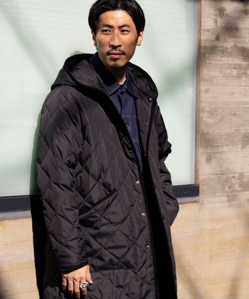 TAION（タイオン） ダウンコート M ブラック メンズ : ZOZOTOWN Yahoo