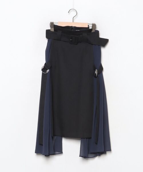 PAMEO POSE（パメオ ポーズ） スカート FREE ブラック レディース