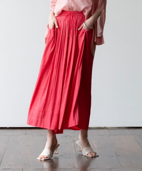 「DOUX ARCHIVES」 イージーパンツ FREE チャコールグレー レディース_画像2