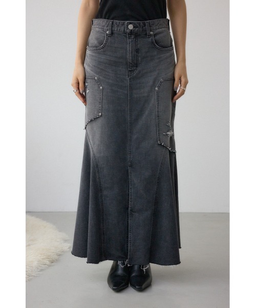 AZUL BY MOUSSY（アズールバイマウジー） デニムスカート AZUL DENIM