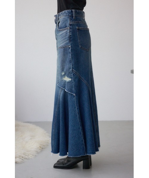 AZUL BY MOUSSY（アズールバイマウジー） デニムスカート AZUL DENIM