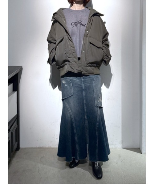 AZUL BY MOUSSY（アズールバイマウジー） デニムスカート 「サイズ