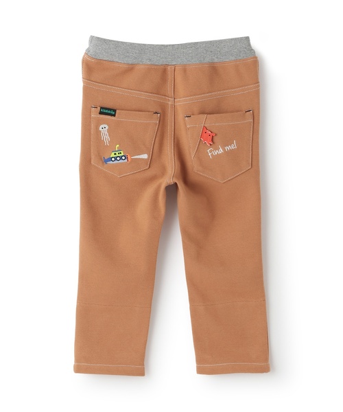 kladskap（クレードスコープ） パンツ 「蓄光」深海魚裾折り返しロング