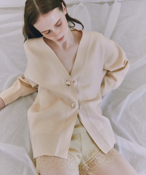 ADAM ET ROPE'（アダムエロペ） カーディガン 「サステナブル」マルチ