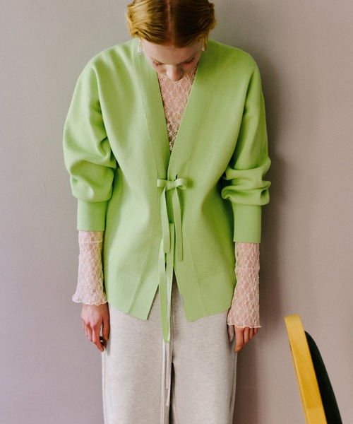 ADAM ET ROPE'（アダムエロペ） カーディガン 「サステナブル」マルチ