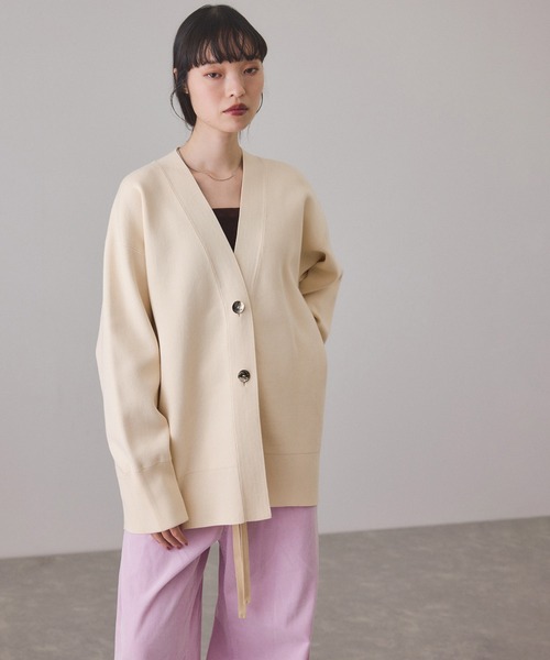 ADAM ET ROPE'（アダムエロペ） カーディガン 「サステナブル」マルチ