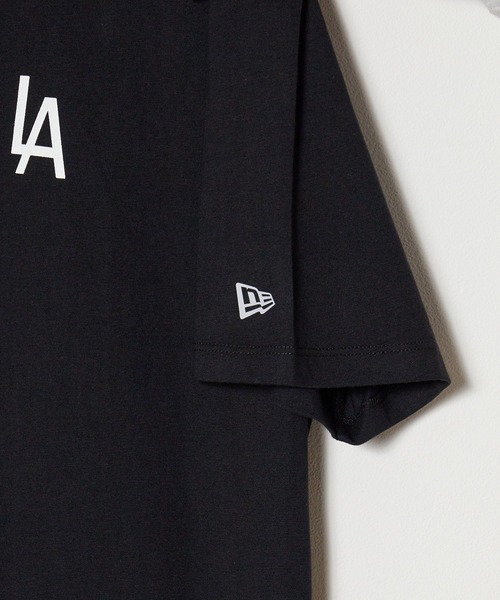 「NEW ERA」 半袖Tシャツ L ブラック メンズ_画像9